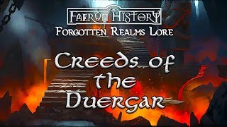 The Dogma of the Duergar  Forgotten Realms Lore [upl. by Notlem]