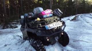 QuadTour Outdoor Baltikum  Winter 2019 [upl. by Suivatnod209]