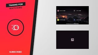 FREE 2D OUTRO TEMPLATE  AFTER EFFECTS FREE TEMPLATE [upl. by Nyrrek]