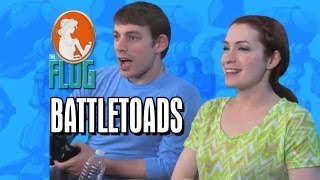 Felicia Day amp Ryon Day Play Battletoads [upl. by Salokin893]