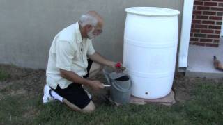 Rain Barrel Kit DIY [upl. by Anilag]