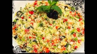 RECETAS DE COCINA  RECETA TABULE DE COUSCOUS [upl. by Raine]