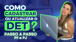 COMO CADASTRAR OU ATUALIZAR O DET PASSO A PASSO 💻 [upl. by Artina177]