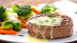 Recette  Filet mignon au roquefort [upl. by Avaria]