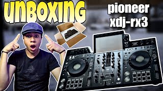 📦UNBOXING XDJRX3 PIONEER DJ  PRIMER IMPACTO AL TENERLA 🤍 [upl. by Ahsenom81]