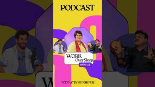 Workaholic Barkha Dutt No Time for Sleep 😴💼  PodcastByMunishPuri youtubeshorts podcastshorts [upl. by Namara]