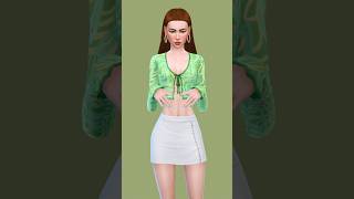 Would you wear this  The Sims 4 CAS no CC [upl. by Erda]