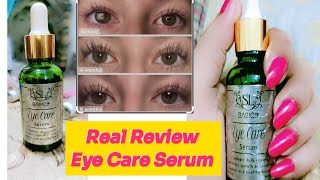 Eye Brow or Eye Lashes ko bara Karne Wala serum  SL Basic eye Care Serum review [upl. by Lj612]