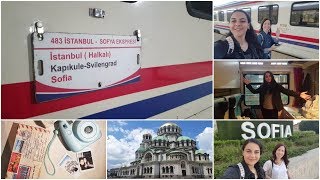 SOFYA EKSPRESİ DENEYİMİ  Trenle nasıl gidilir  1 Günde Sofyada neler yaptık  SOFYA VLOG [upl. by Sheryl]