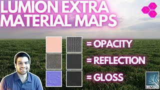 How to import GLOSSREFLECTIONOPACITY Maps into LUMION using Photoshop [upl. by Nnailuj]