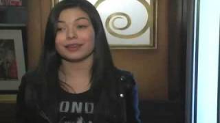 Miranda Cosgrove EXCLUSIVE quotAbout You Nowquot Set Visit [upl. by Hobart297]