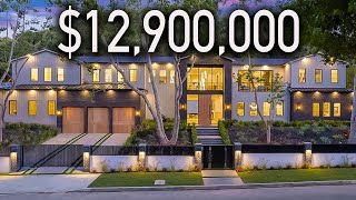 Inside Encino’s Newest Mansion That Will SHOCK You [upl. by Enyalb712]