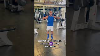 Rutina de hombro gym gymaddict gymaddict gymmotivation gymlife gymlover [upl. by Trace301]