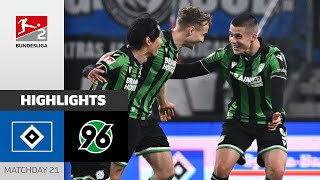 Showdown Hannover Wins In Crazy Overtime  HSV  Hannover  Highlights  MD21  Bundesliga 2 2324 [upl. by Brittany]