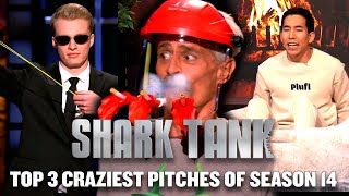 Shark Tank US  Craziest Pitches On Season 14 [upl. by Zelig]