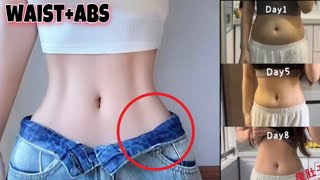 Exercises For Waist  Abs  Do it Everyday for a Smaller Waist  Get Effective Abs at Home 2023 [upl. by Ime]