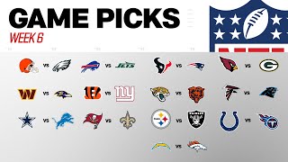 Week 6 Game Picks [upl. by Bohannon946]