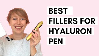 The Best Fillers for Hyaluron Pen [upl. by Euqram6]