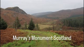 Hiking up to Murray’s Monument in the Galloway Forest Scotland [upl. by Ymma187]