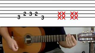 Guitar lesson 3B  Beginner  Blister in the sun on two strings [upl. by Hilliard239]