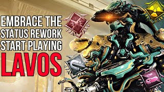 Lavos takes FULL ADVANTAGE of the Status Rework  Lavos Build amp Guide  Warframe Jade Shadows [upl. by Naitsirhk]