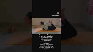 Dhanurasana  bow pose  asanas chakras motivation instructions tipsandtricks fitnessyogshala [upl. by Eniruam]