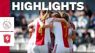 𝐁𝐈𝐆 𝐠𝐚𝐦𝐞 𝐁𝐈𝐆 𝐫𝐞𝐬𝐮𝐥𝐭 🔥  Highlights Ajax Vrouwen  FC Twente Vrouwen  Azerion Vrouwen Eredivisie [upl. by Donna]