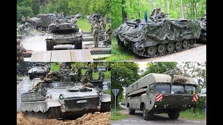 2017 Heidesturm Teil 33  Bundeswehr Manöver der Panzerlehrbrigade 9 [upl. by Tanny]