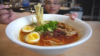 SPICY TONKOTSU RAMEN Recipe  I Show You Step By Step On How To Master This Broth [upl. by Eerpud]