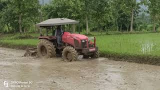 kubota 5502 maschio 48 blede rotavetar performance in peddy [upl. by Nicolina102]