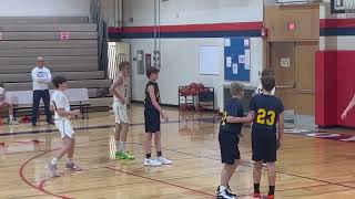 Boyne City vs Gaylord 8th Grade Basketball 12202022  Gabe Walsh Highlights [upl. by Twelve]