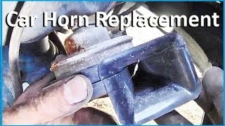 How to Access and Replace Car Horn [upl. by Iras139]