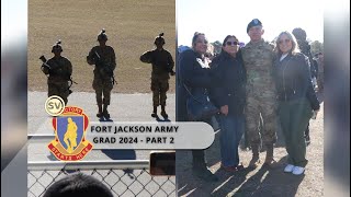 Fort Jackson Army Graduation 2024  Parte 2 [upl. by Ennovahc909]