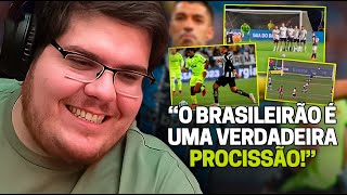 CASIMIRO REAGE TOP GOLS DO BRASILEIRÃO 2023  Cortes do Casimito [upl. by Cleti]