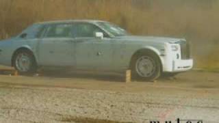 BentleySpottingcom  Mutec Rolls Royce Phantom EWB Ballistic Test [upl. by Ellenid96]