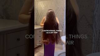 haircare haircareroutine longhair hairgoals hairtransformation hairtutorial hairstyle hair [upl. by Lekzehcey]