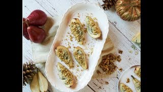 Blue Cheese Stuffed Starkrimson Pear [upl. by Yentrac]