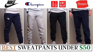 6 Best Sweatpants Under 50 [upl. by Ciprian]