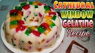 Cathedral Window Gelatine Recipe [upl. by Fira]