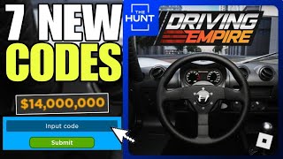 NEW UPDATE DRIVING EMPIRE CODES 2024  DRIVING EMPIRE CODES  DRIVING EMPIRE CODE [upl. by Ahsiled]