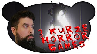 3 kurze Horror Games  Gordon aufm Klo und im Wald Grusel Horror Facecam Horror Bruugar [upl. by Hogen]