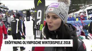 Eröffnung der olympischen Winterspiele 2018 [upl. by Borreri717]