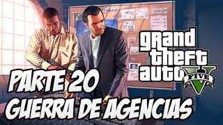 GTA V Detonado História Parte 20  Guerra de agências [upl. by Ahsaela]