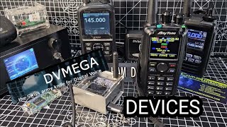 DVMEGACAST FAMILY of HOTSPOT MMDVM BLUE DV DEVICES  For Ham Radio [upl. by Querida265]