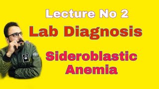 Sideroblastic Anemia Lab Diagnosis Lecture 2 [upl. by Lacy]