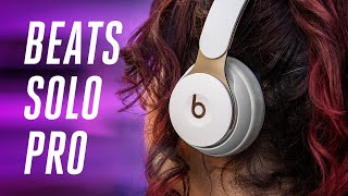 Beats Solo Pro review onear noise cancellation finally [upl. by Philbrook]