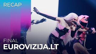 EurovizijaLT 2024 Lithuania  Final  RECAP [upl. by Asim]