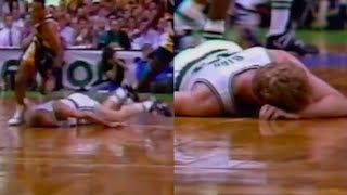 The night Larry Bird smashed his face then the Pacers 1991 Game 5 [upl. by Ioves]