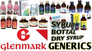 GLENMARK जेनेरिक सिरप BOTTAL DRY SYRUP DROPS BRANDS FOR MEDICINE STORE medicine syrups bottle [upl. by Ahterod]