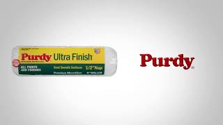 Purdy®  Ultra Finish® Roller Covers [upl. by Rabkin]